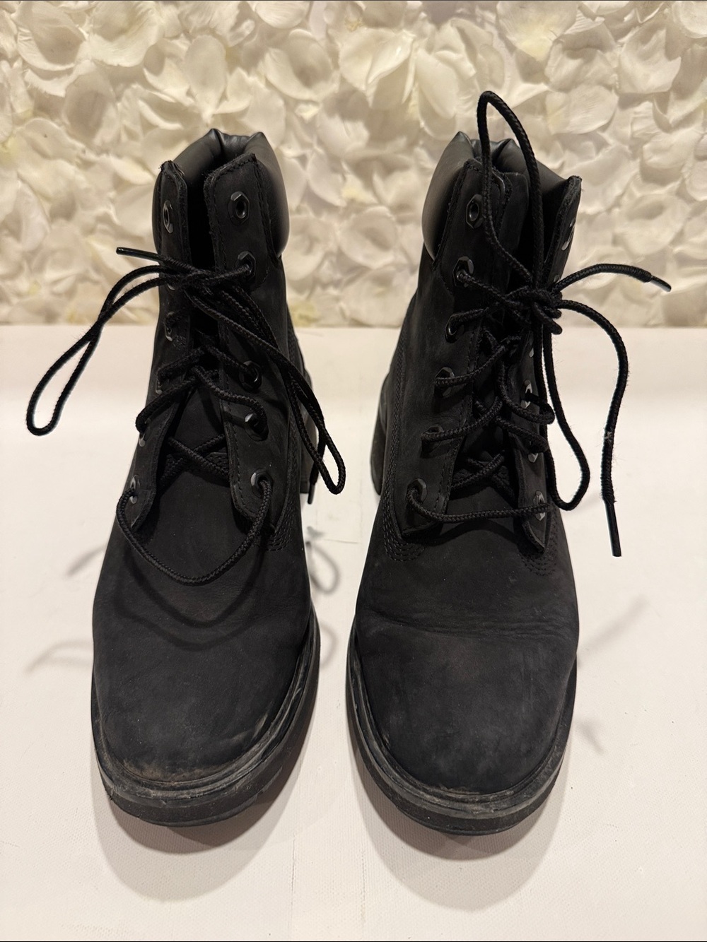Timberland Black Men's Lace-Up Work Boots